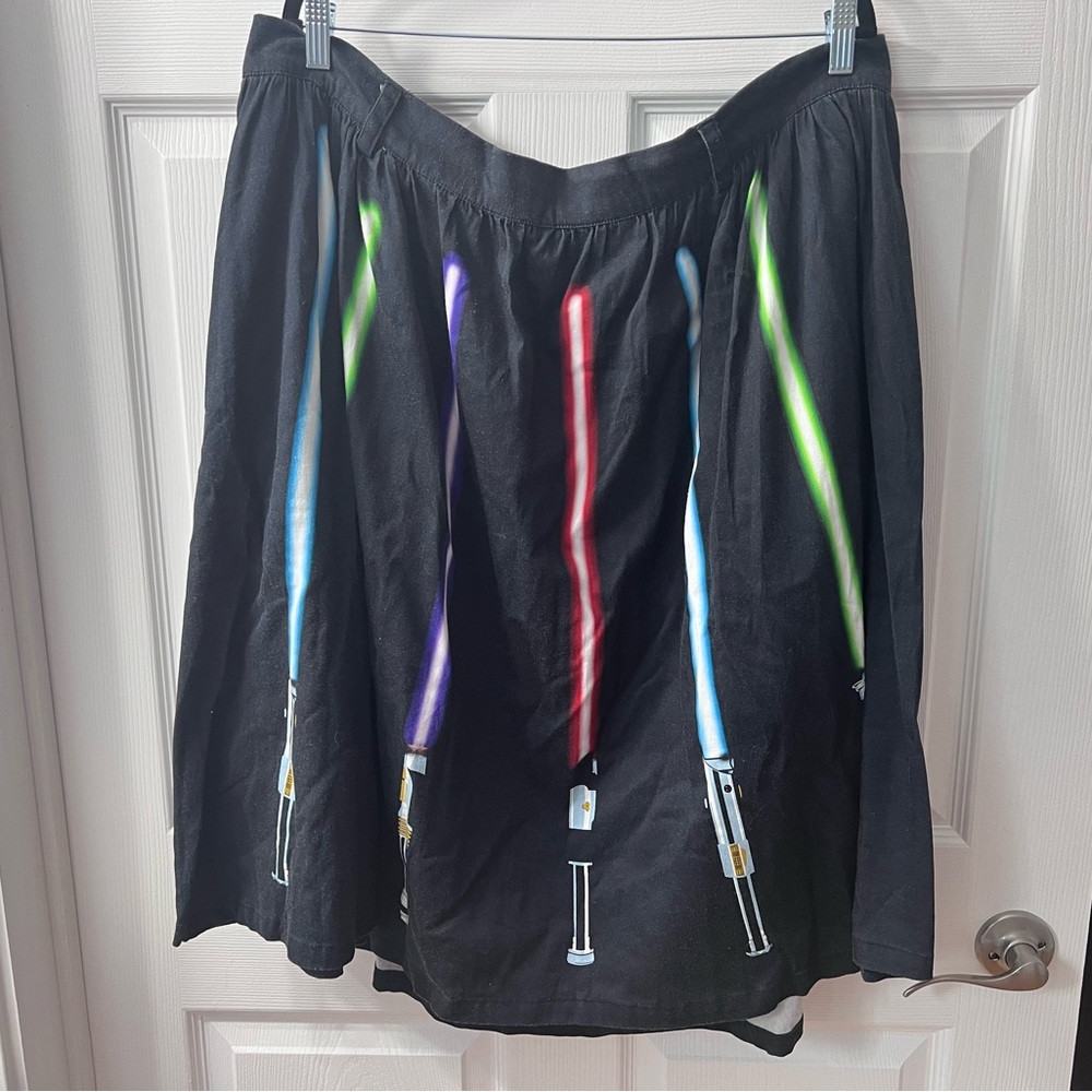 Her Universe Star Wars light saber plus size skirt